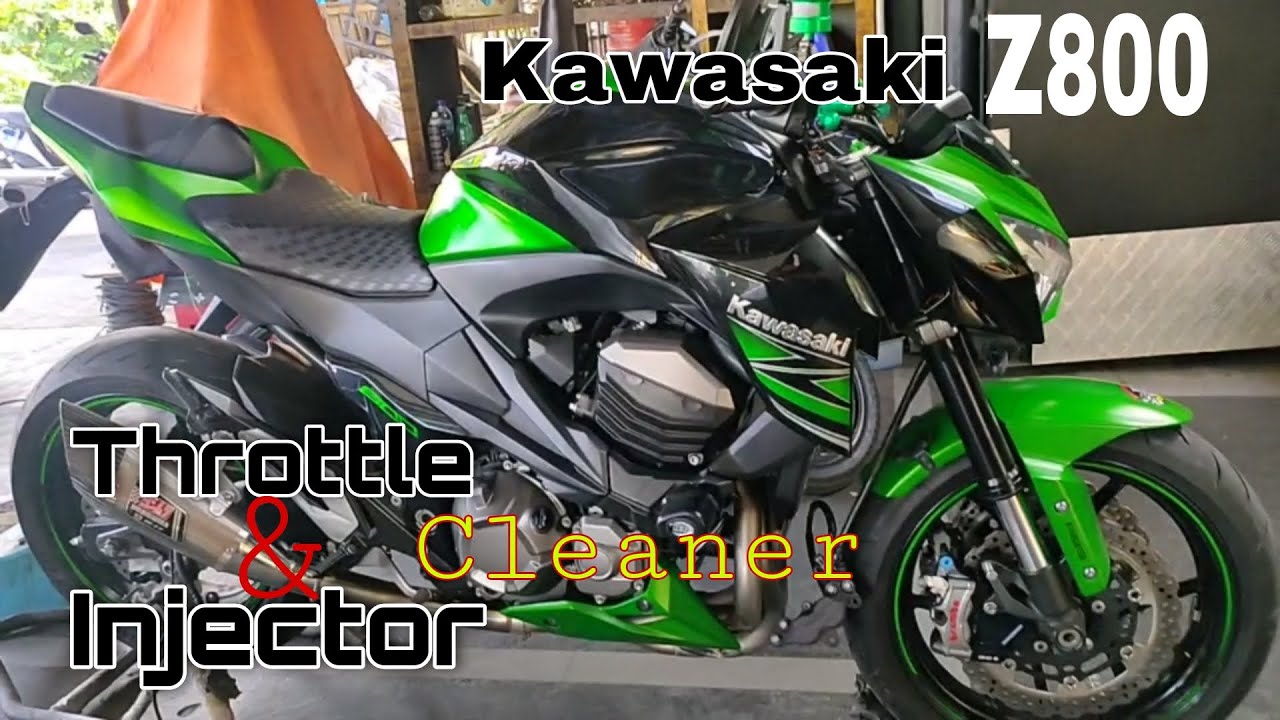 THROTTLE BODY & INJECTOR CLEANER  KAWASAKI Z800