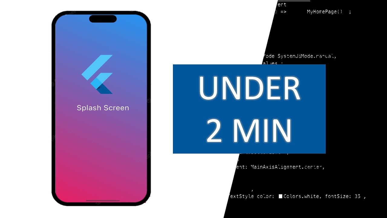 Flutter Splash Screens Made Easy: Create Eye-Catching Intros in Minutes!