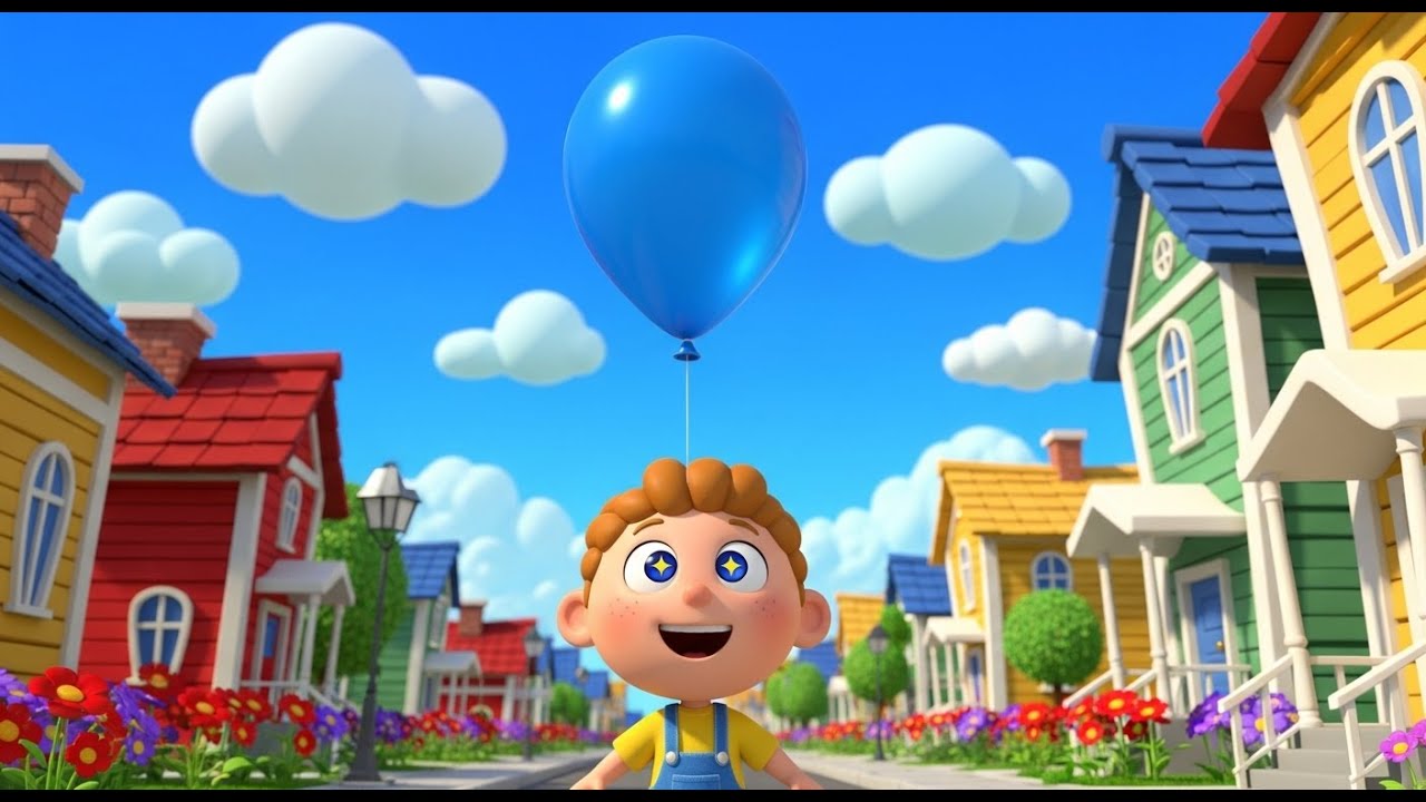 Aprende los Colores con Globos Danzantes | Canci&oacute;n Did&aacute;ctica de Colores para Ni&ntilde;os