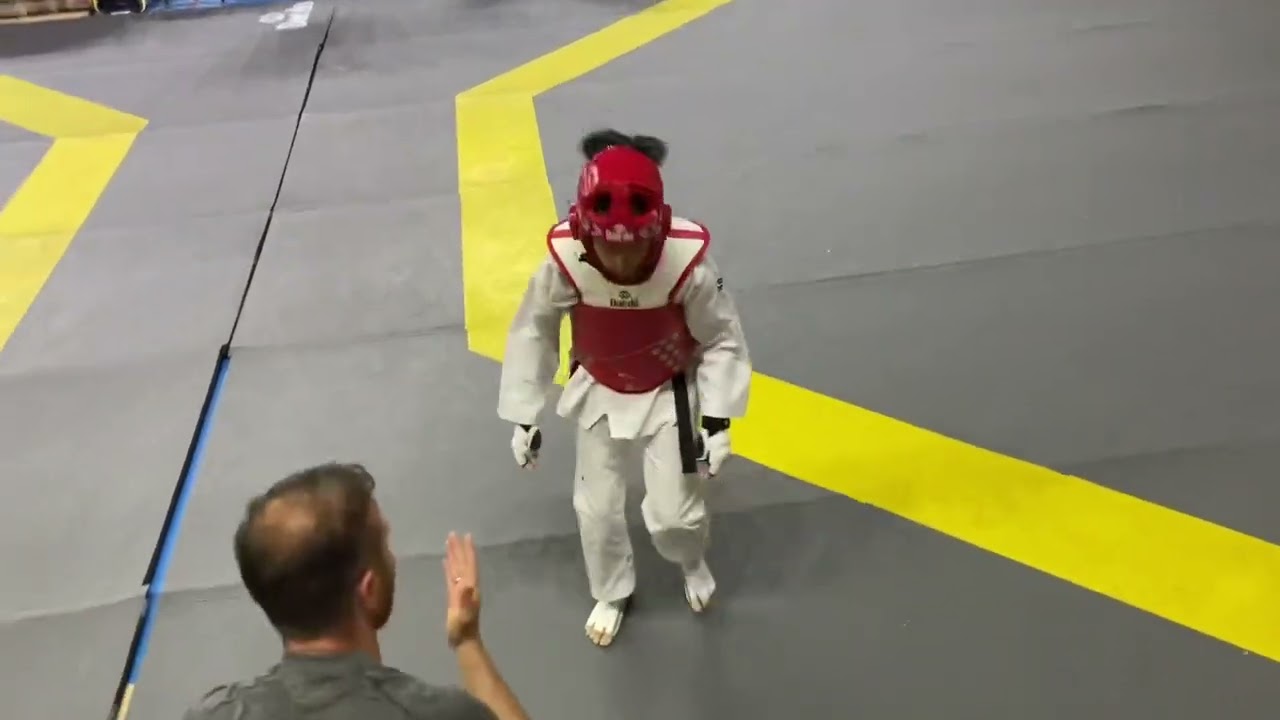 Nisa Nur Şahin (Bursa) Gizem Nur Köroğlu (Denizli) 2022 Gençler Türkiye Taekwondo Şampiyonası 55 kg