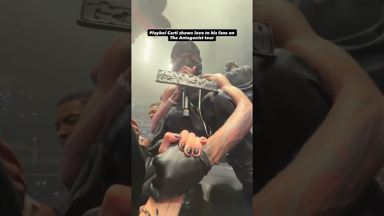 Playboi Carti демонстрирует любовь к своим фанатам в туре ANTAGONIST 2.0