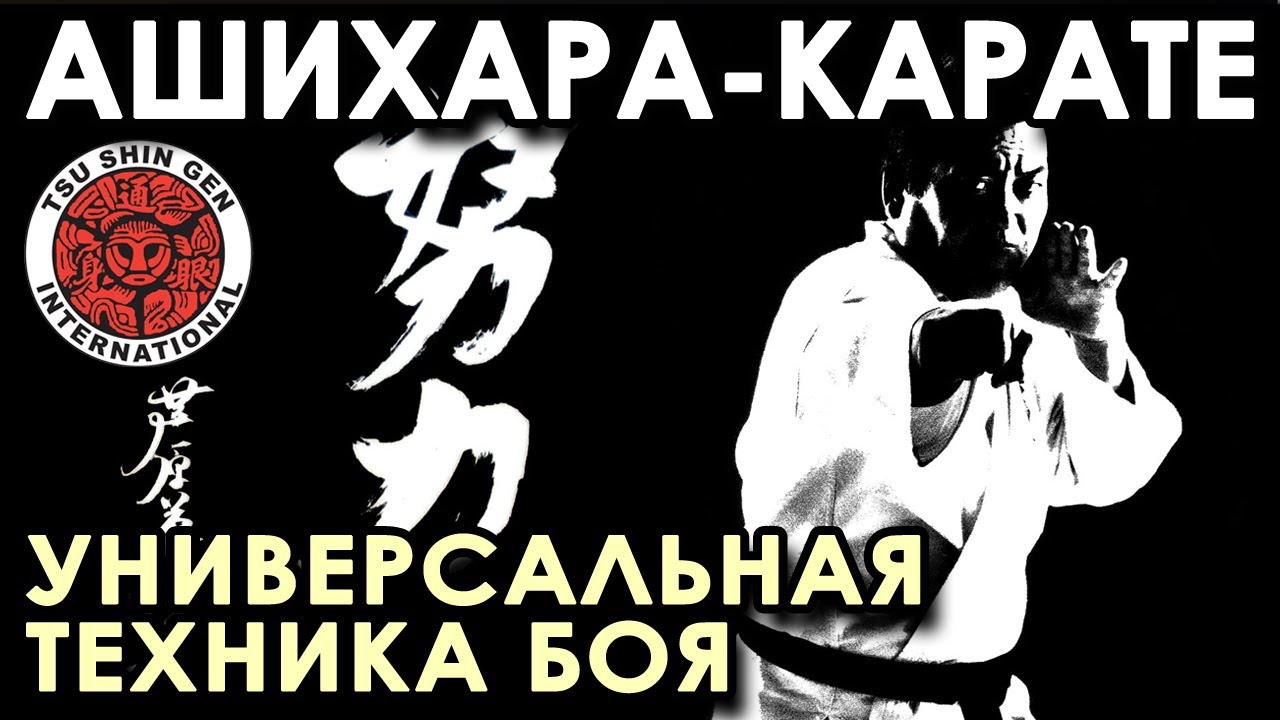 АШИХАРА-КАРАТЕ – универсальная техника БОЯ.