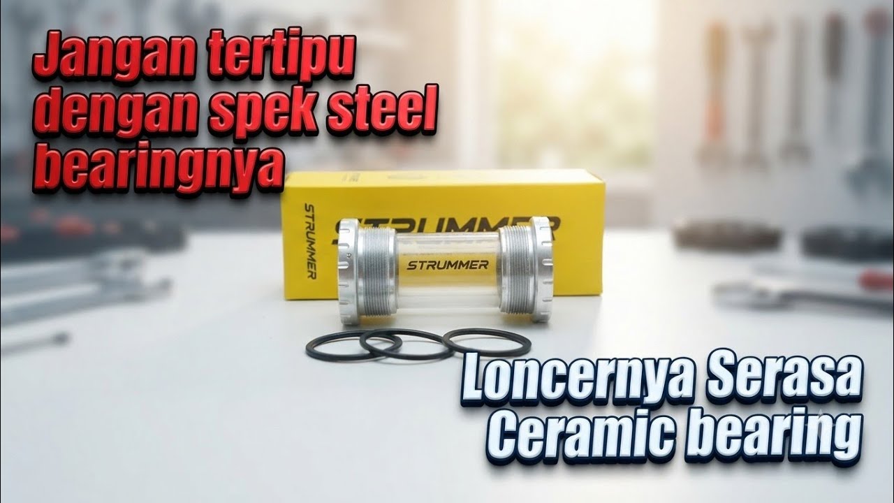 BB Bottom Bracket Murah Tapi Ga Murahan || BB Strummer Loncer Parah