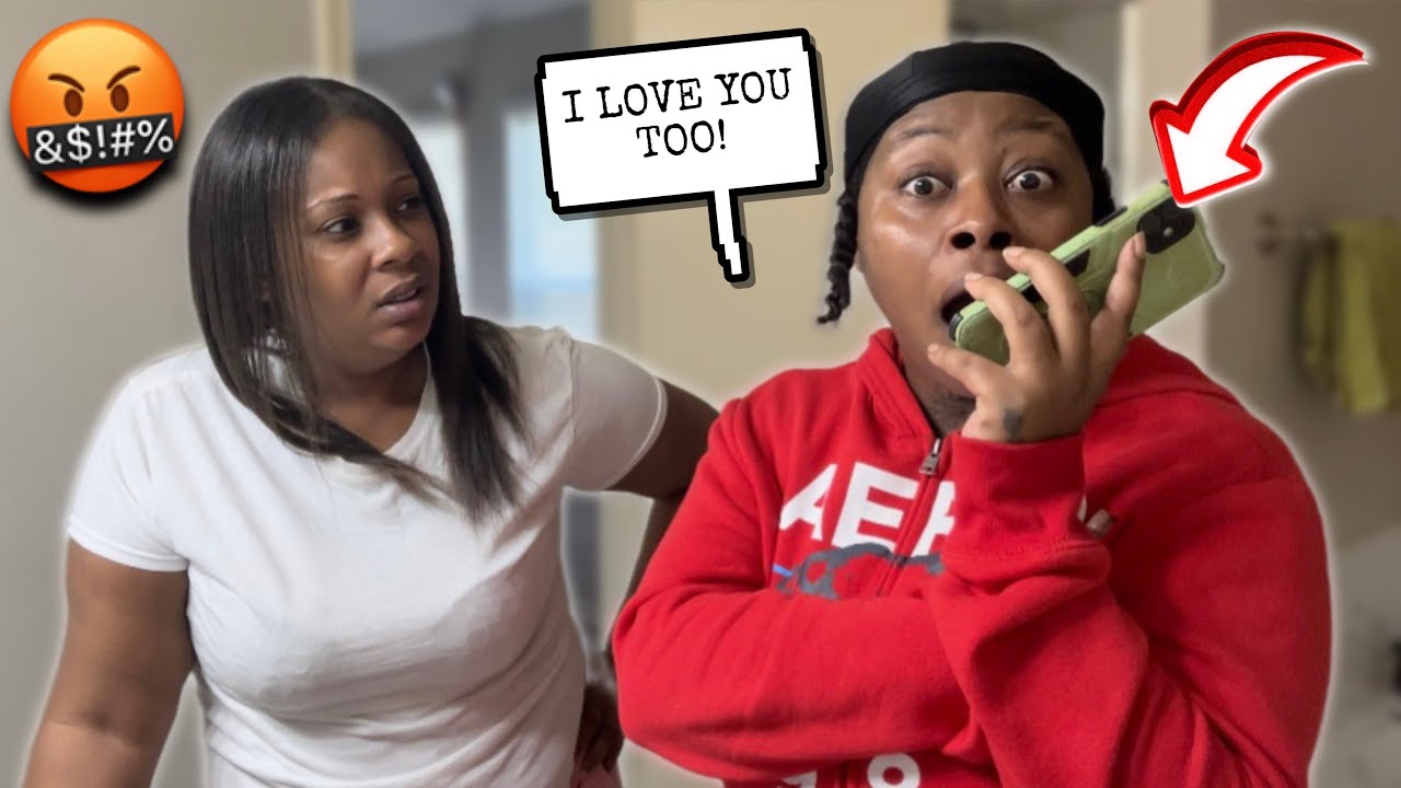 LEAVING ANOTHER GIRL A VOICEMAIL IN FRONT OF MY WIFE PRANK!!