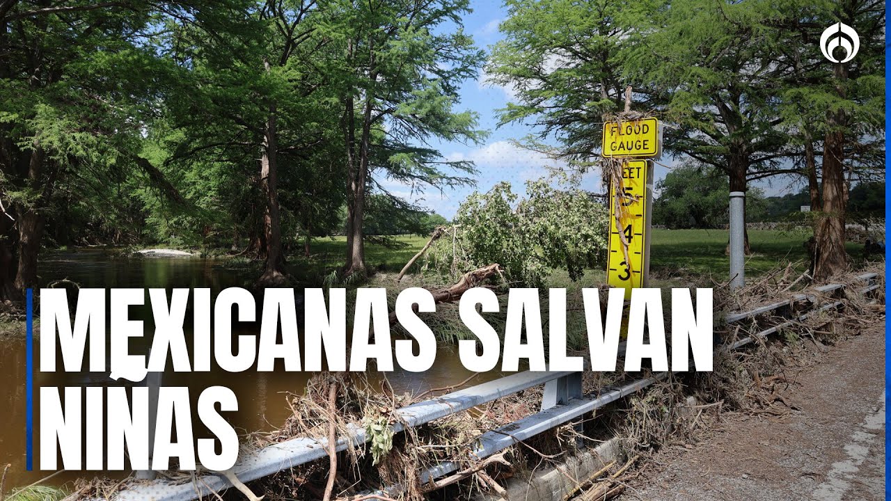 ¡Heroínas! 2 mexicanas salvan a 20 niñas en inundaciones de Texas