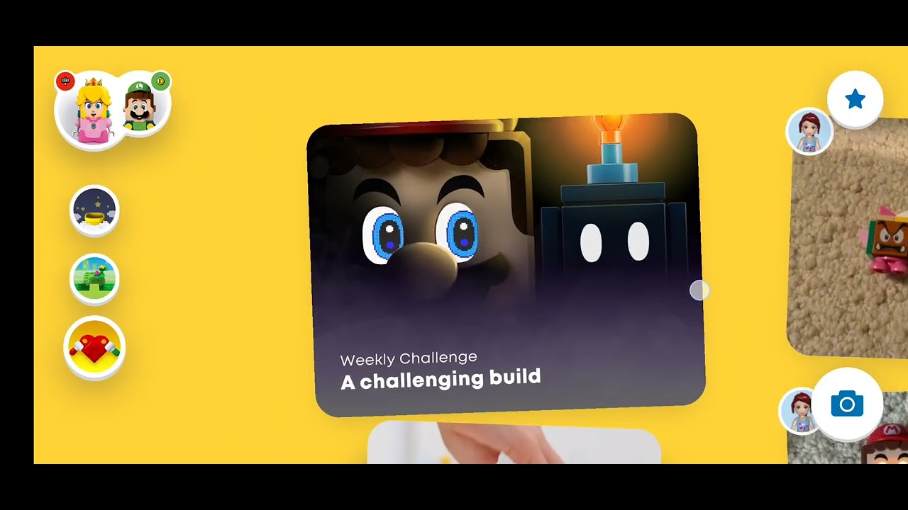 Lego super mario app