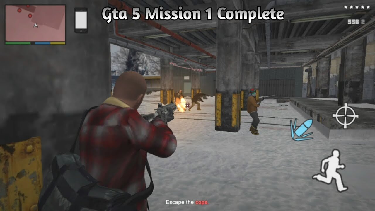 Gta 5 Android Gameplay Mission 1 Complete First Mission Android_720P_(HD)