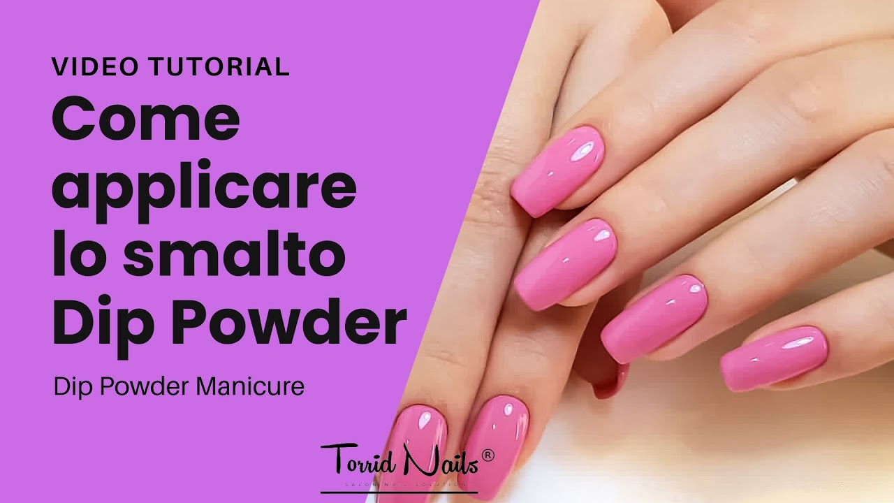 Come applicare lo smalto Dip Powder: Hot Pink n.31