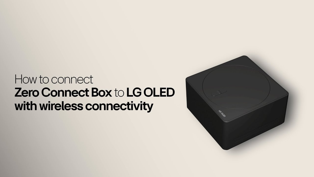 Wireless LG OLED | Installation Manual