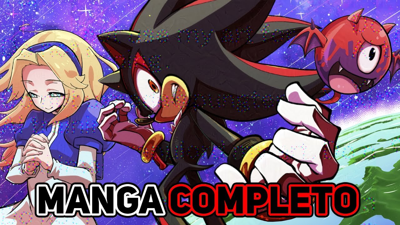 EL TRISTE MANGA DE SHADOW THE HEDGEHOG (JET BLACK SHADOW) | Ryuko Shion