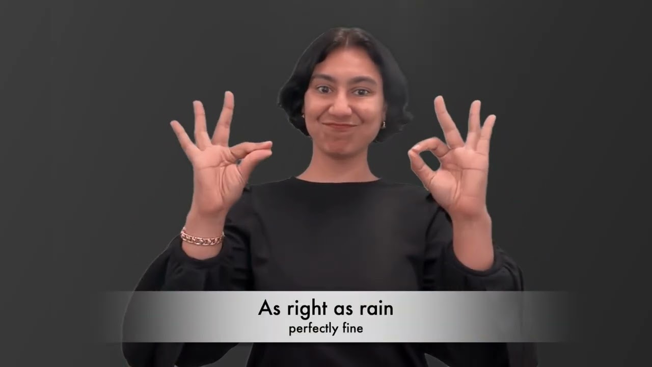 English Idioms in ASL