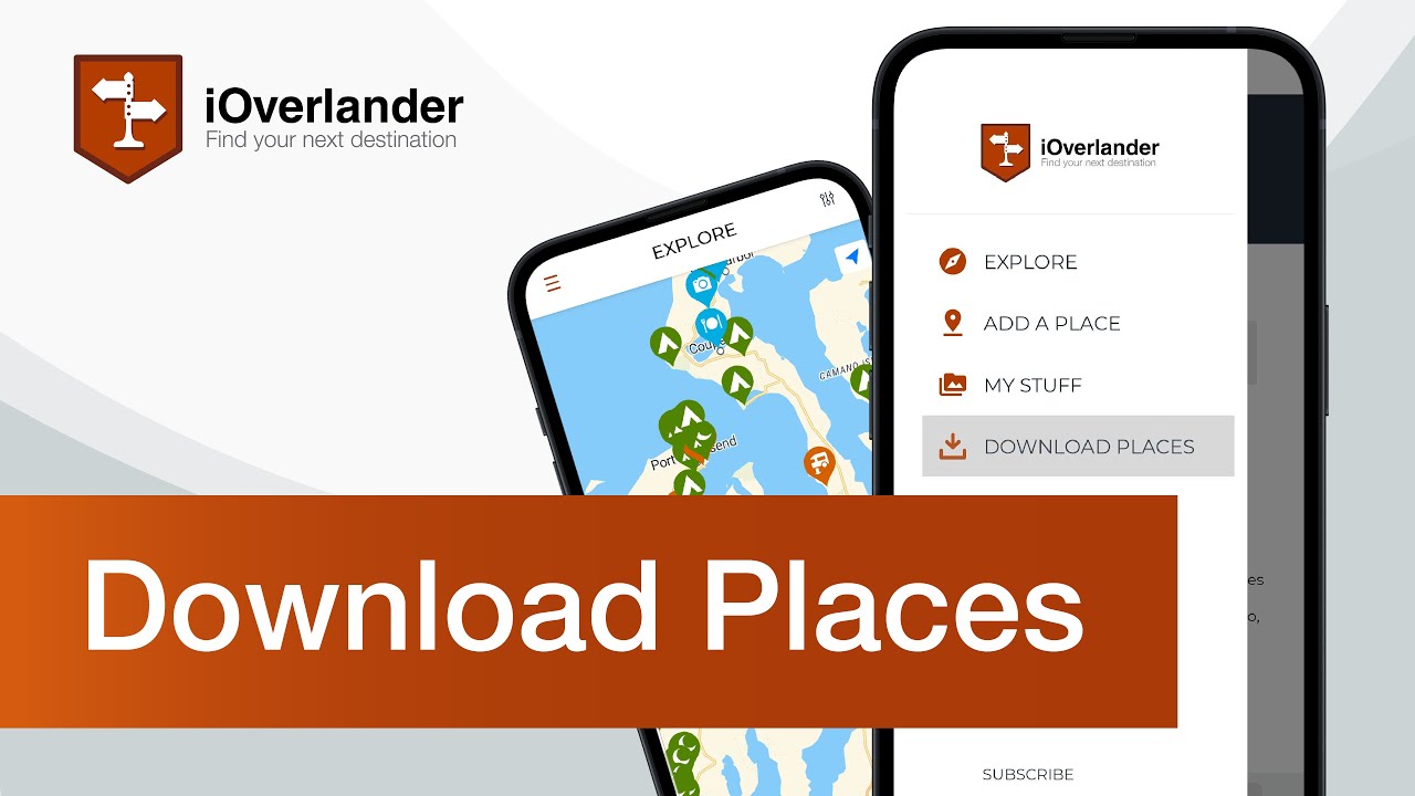 iOverlander - Downloading Set of Places