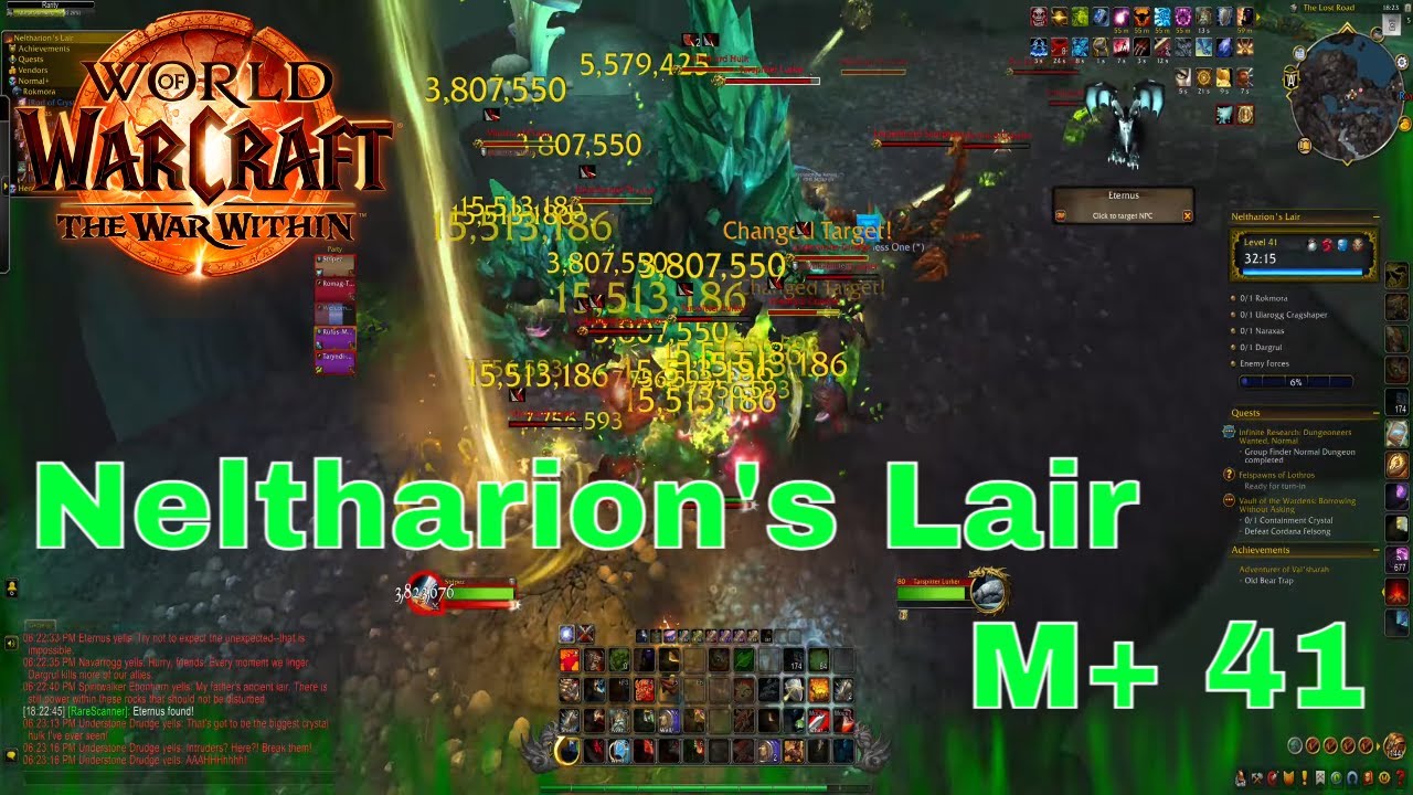 World of Warcraft: Netharion's Lair (M+ 41 Legion Remix)