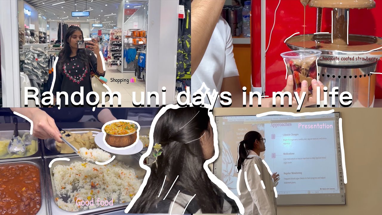 Random uni days in my life 📚🎂🎀🪷|| life of a med student