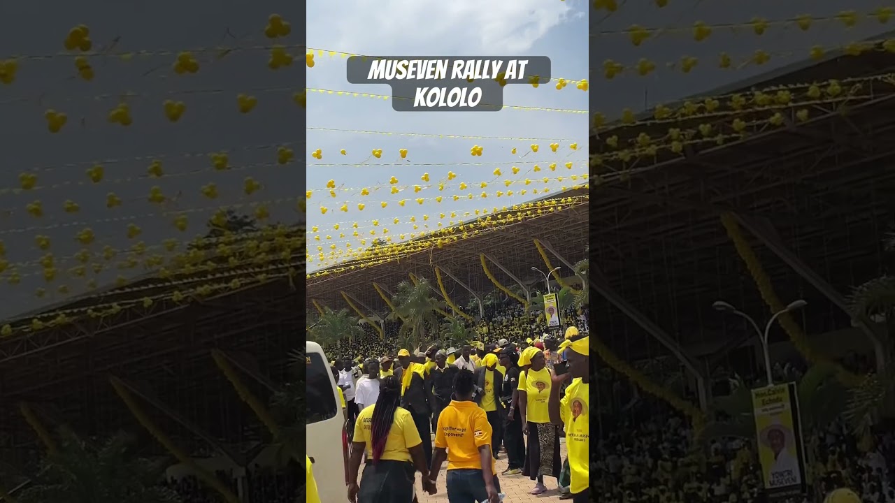 Ugandans showed much love to president Yoweri Kaguta Museven #2026elections #museveni #nbs