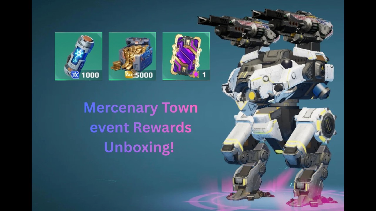 Unboxing All Mercenary town event's Daily Rewards! (Royal Ammit)