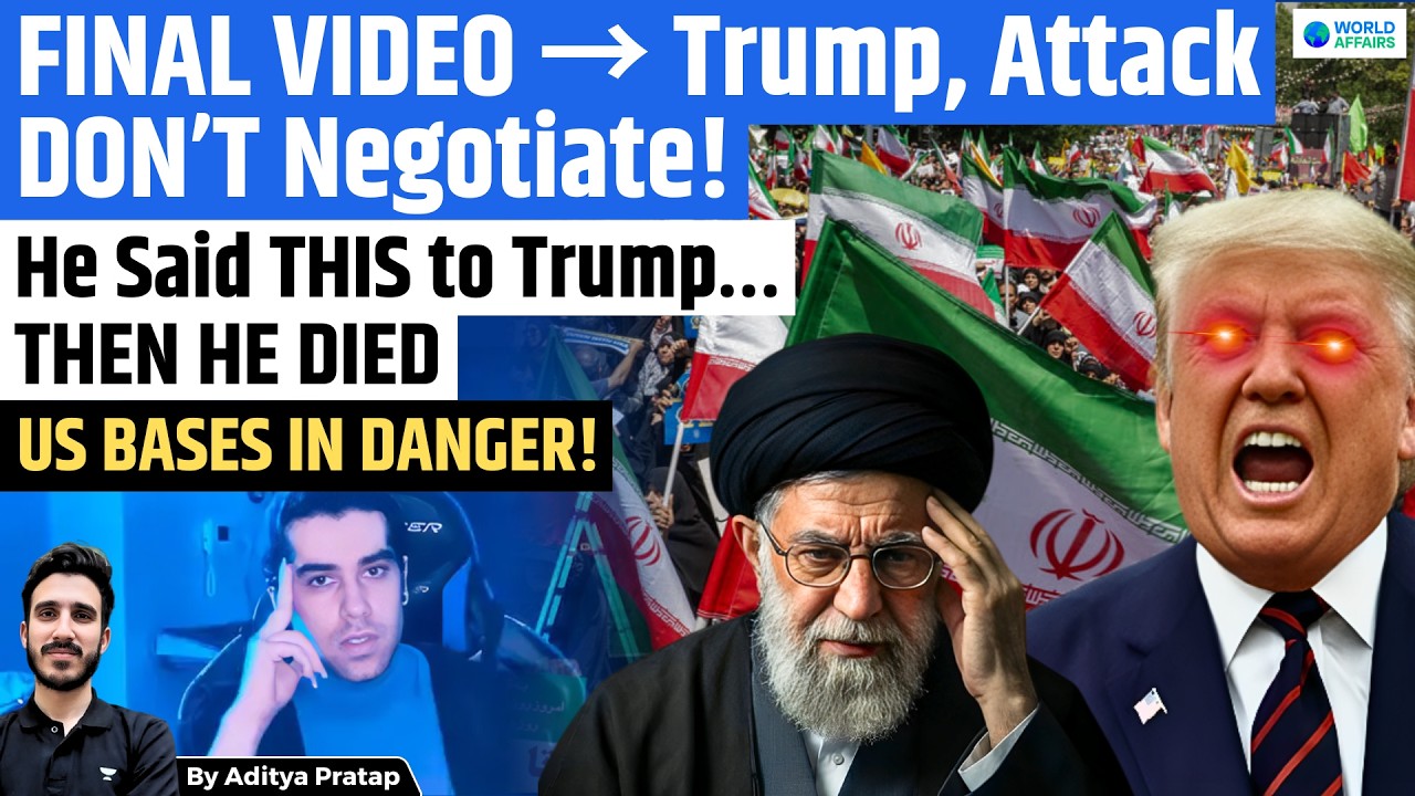 Iran Regime Crackdown: Suicide Video That Shocked the World | Trump, Nuclear Talks & War