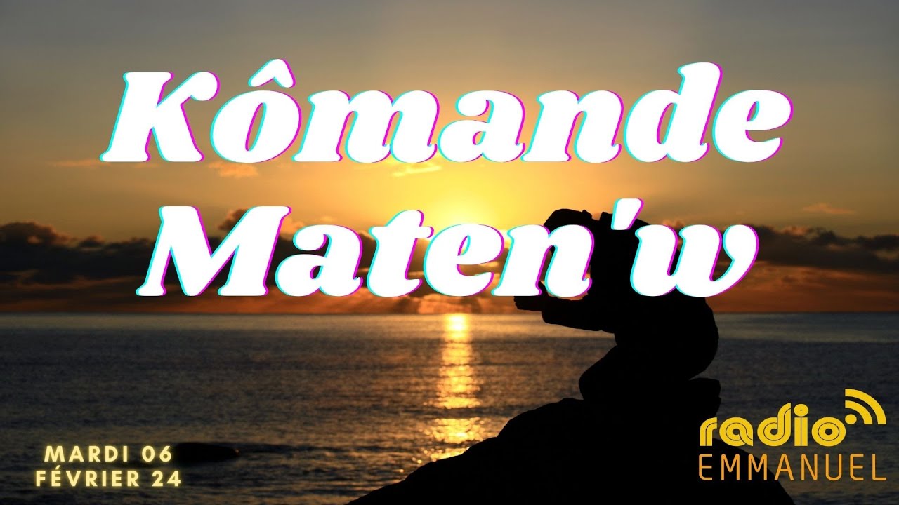 KÒMANDE MATEN'W (RADIO EMMANUEL) PAST P.B. ROCHE