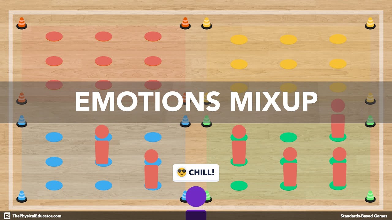 Emotions Mixup | Physical Education Games Health & Fitness