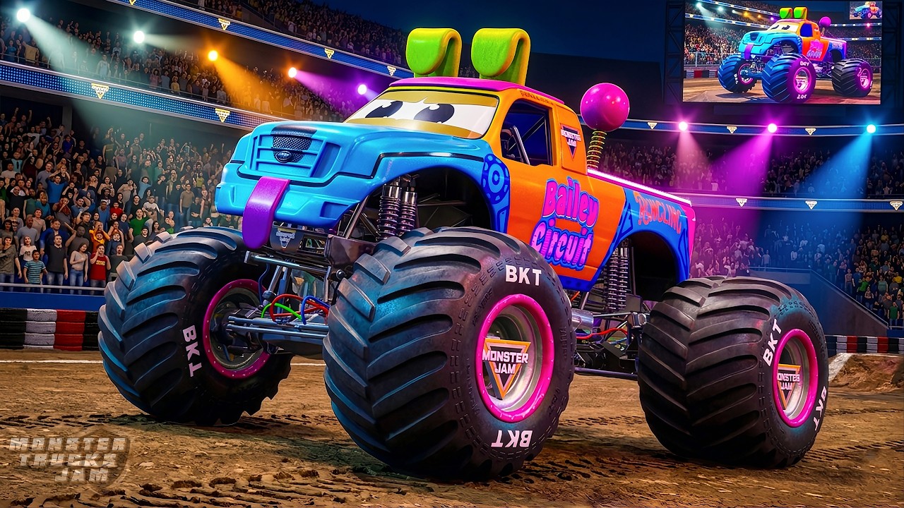 MONSTER TRUCK THROWDOWN! Bailey Circuit vs El Toro Loco Earth Shaker | Epic Stunts, Jumps & Crashes