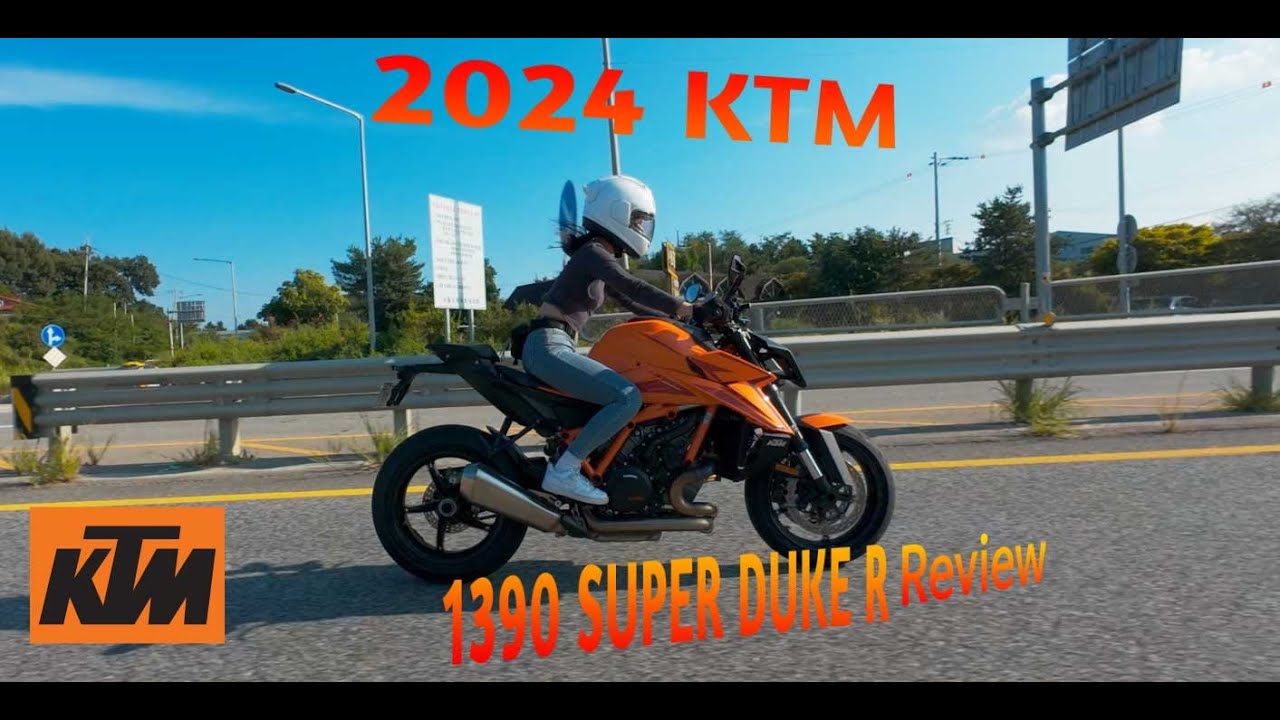 ktm 슈퍼 듀크 1390r 리뷰 영상입니다