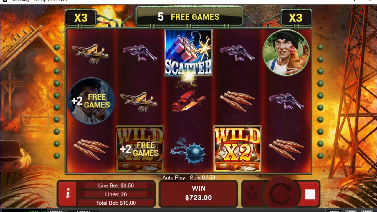 Casino Brango New Slot Fantasy Mission Force Bonus Round Spitting Out Free Spins!