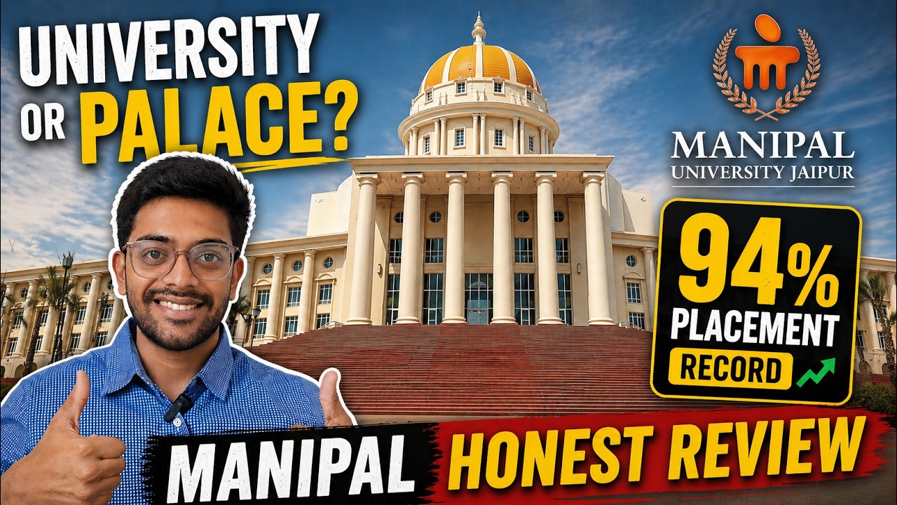 Обзор Manipal Jaipur 🔥 Университет или дворец? | Трудоустройство 94% и честный отзыв. Университет...