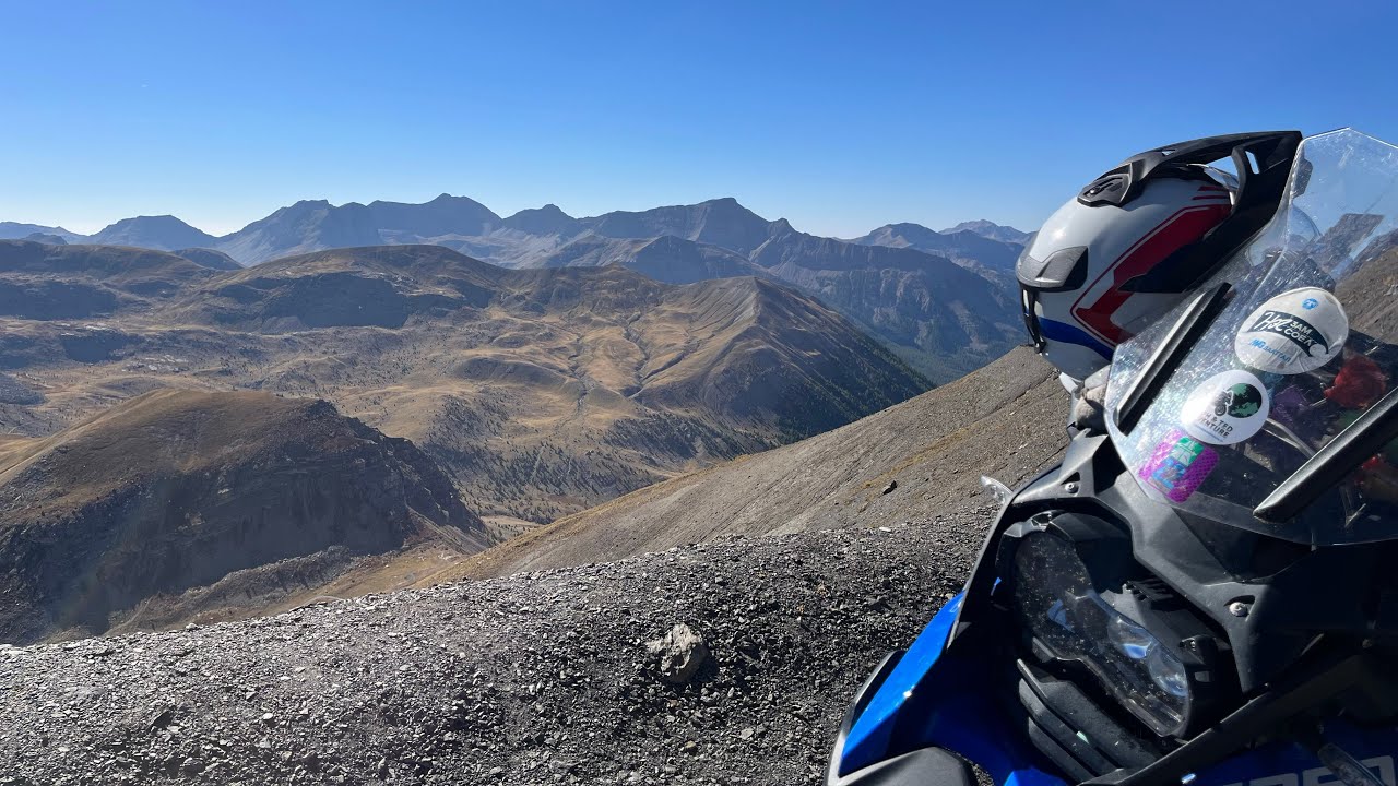 Les cols de la route des grandes alpes à moto