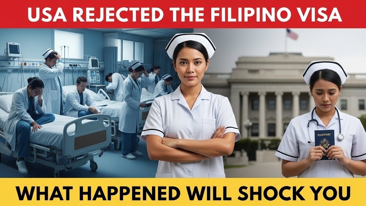 “Filipino 🇵🇭 Nurse Rejected by the US Embassy – Her Next Move Shocked Everyone”