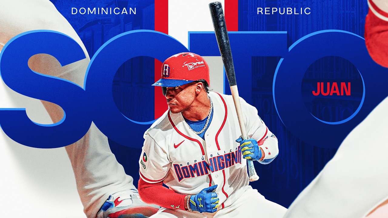 SOTO SMASH! Juan Soto gets the party started for Team Dominican Republic with a two-run homer 😎