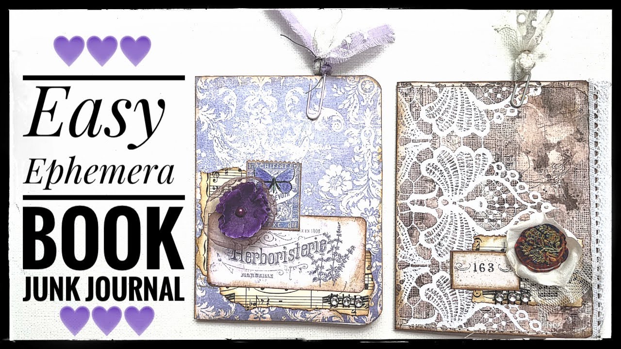 Easy - Ephemera Book - Junk Journal