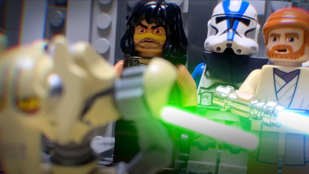 Lego Star Wars Stop Motion Film: The Clone Wars The Secret Base