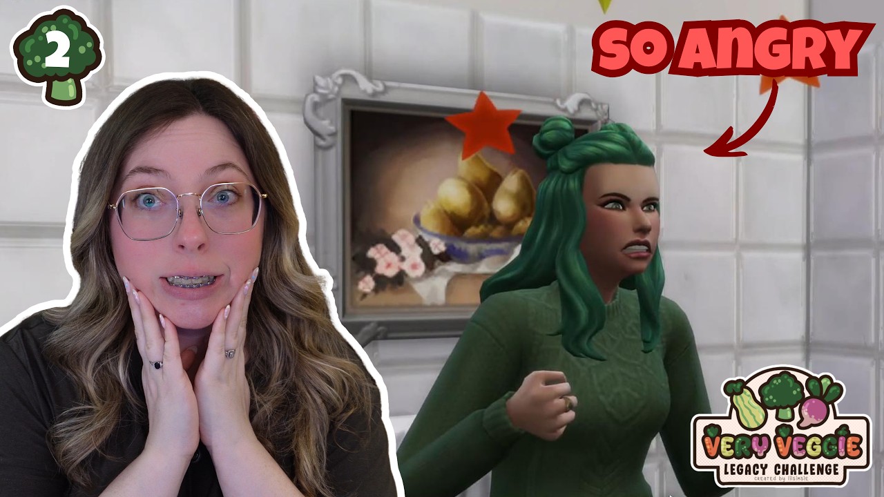 She is so ANGRY! 🥦 Very Veggie Legacy #1 🥦