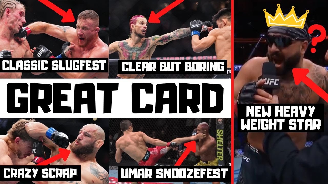 UFC 324 Event Recap Gaethje vs Pimblett Full Card Reaction & Breakdown