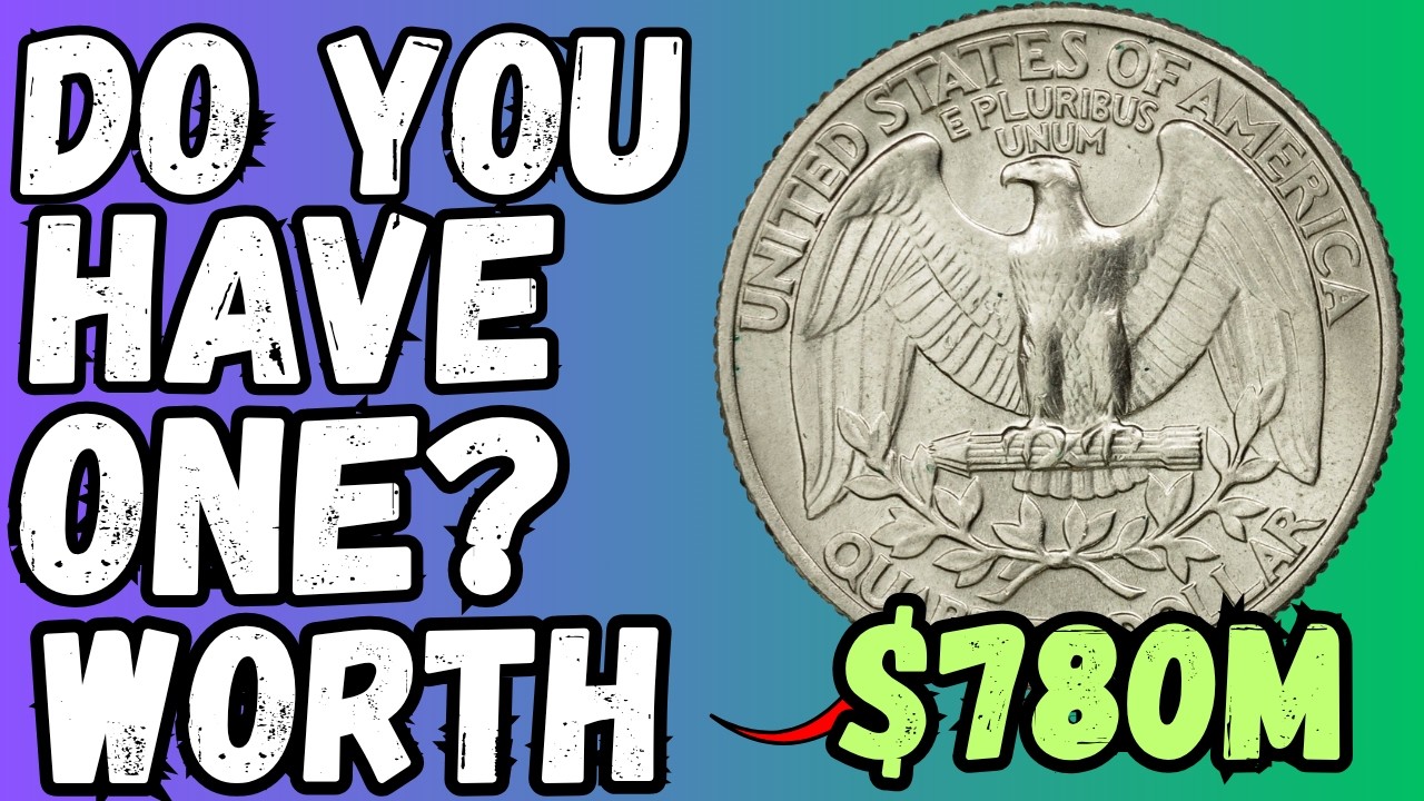 RARE COIN ALERT! Washington Quarters Selling For HUNDREDS OF MILLIONS!
