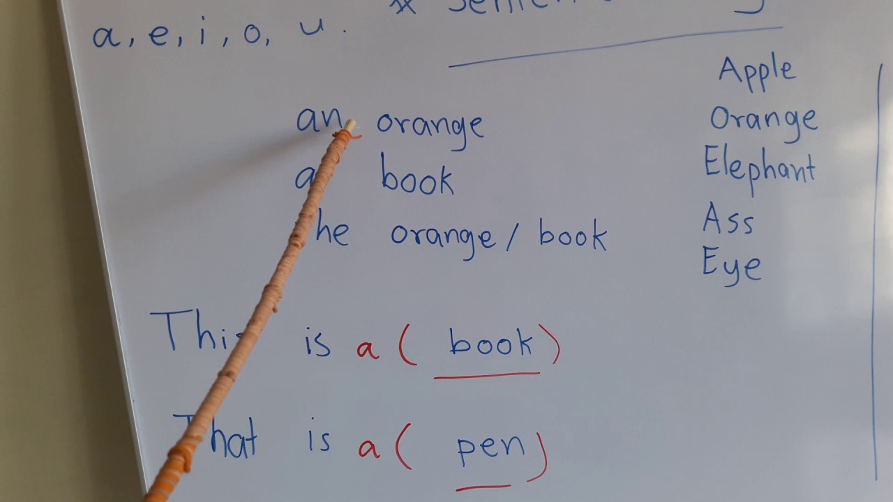 Lesson 6 about making sentences . Learning english in rohingya