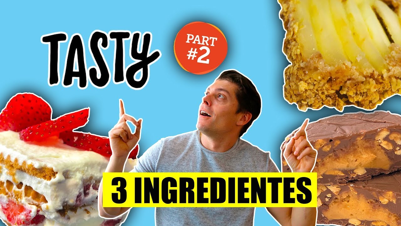43 RECETAS CON 3 INGREDIENTES!! Desmentimos recetas de TASTY (PARTE 2) IGNACIO BALADAN