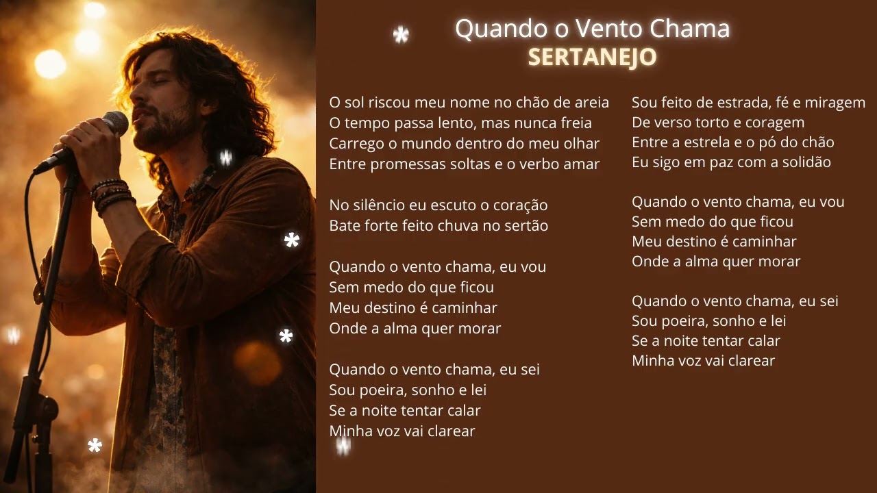 Quando o Vento Chama - Música - Sertanejo Clássico