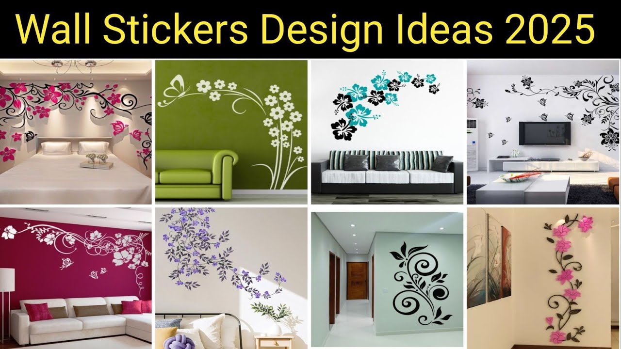 Wall Design Stickers | 3D Wall Stickers | Living Room Wallpaper | Wall Sticker 