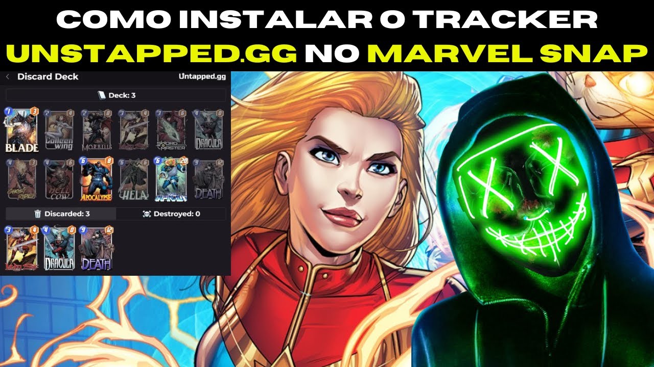 COMO INSTALAR O TRACKER UNSTAPPED.GG NO MARVEL SNAP