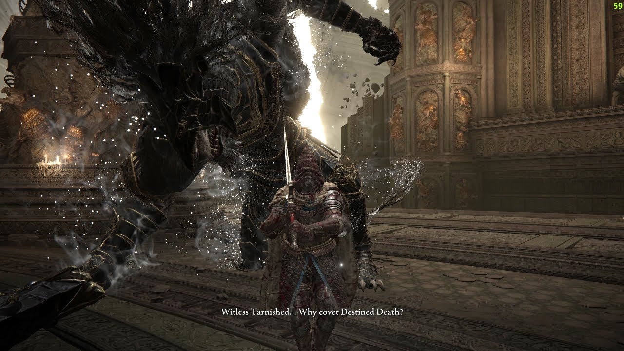 An Old knights Dance with Death