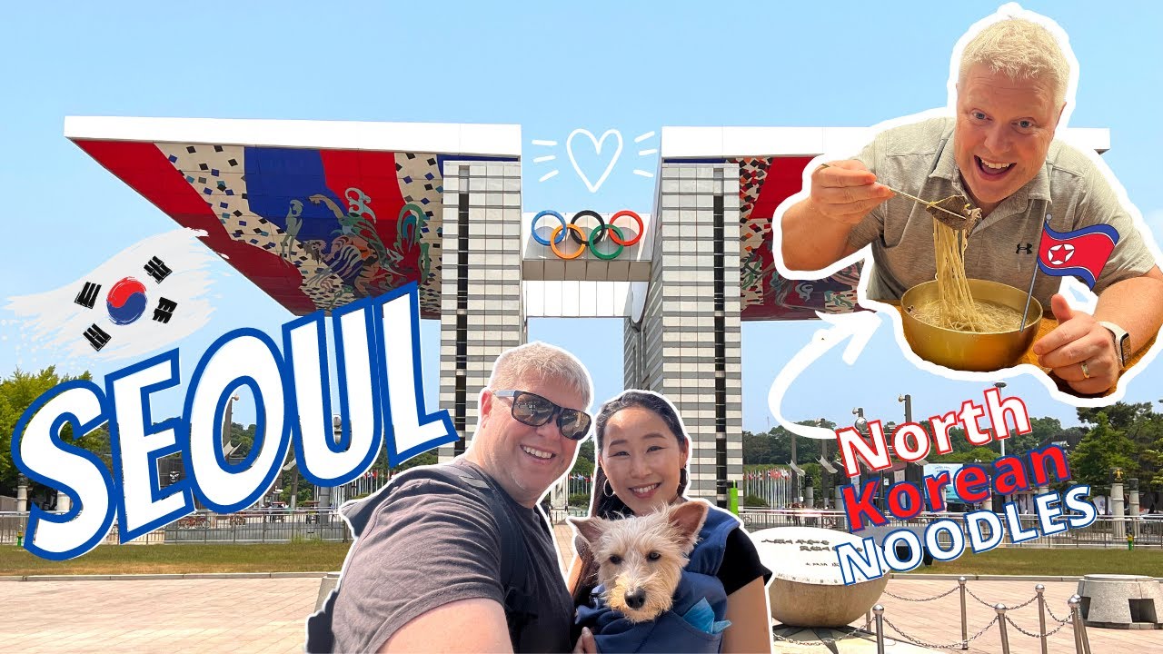 SEOUL VLOG - Olympic Park & KOREAN Cold Noodles! - South Korea Travel 2022  서울 브이로그 ㅣ미쉐린 가이드 평양냉면