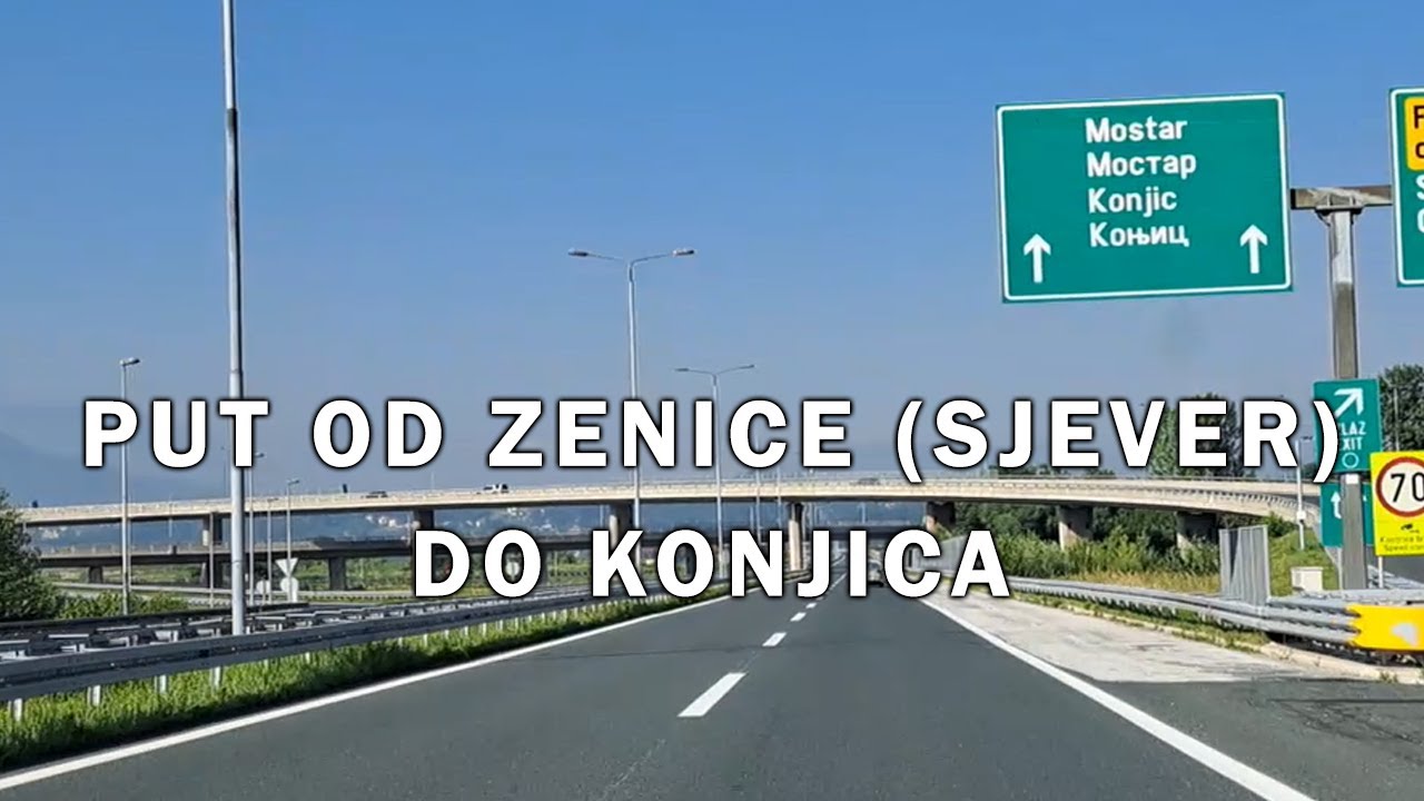 Put Zenica - Konjic, juli 2023.