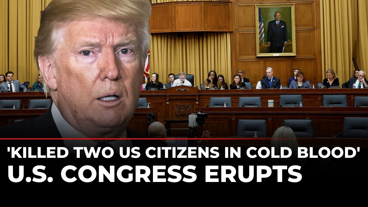 US Congress LIVE: &lsquo;They&rsquo;ve Destroyed&hellip;&rsquo; Lawmaker Tears Into Republicans In Fiery Hearing | Trump