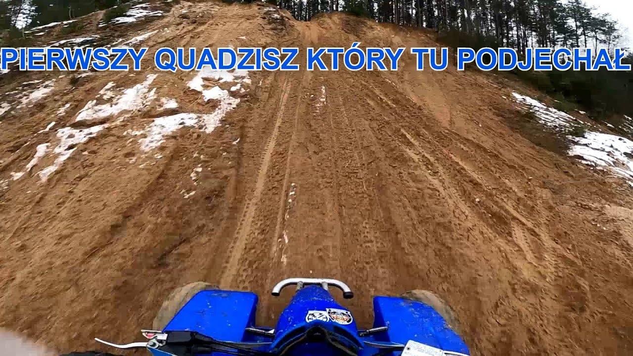 Ekstremalny test Quadzisza Blaster 200 w terenie | Czy to wjedzie tam gdzie cross?
