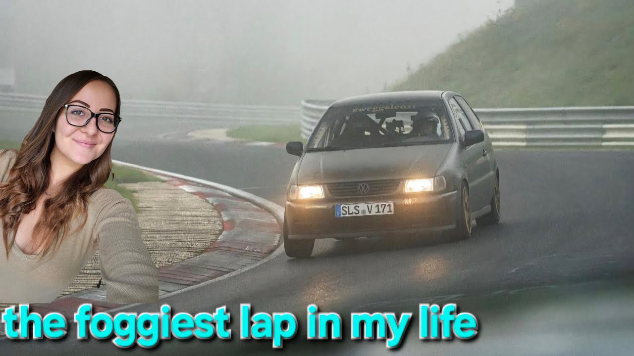 Foggiest warm-up lap ever Polo 6n1 Tracktool Nürburgring Nordschleife BTG Touristenfahrten 