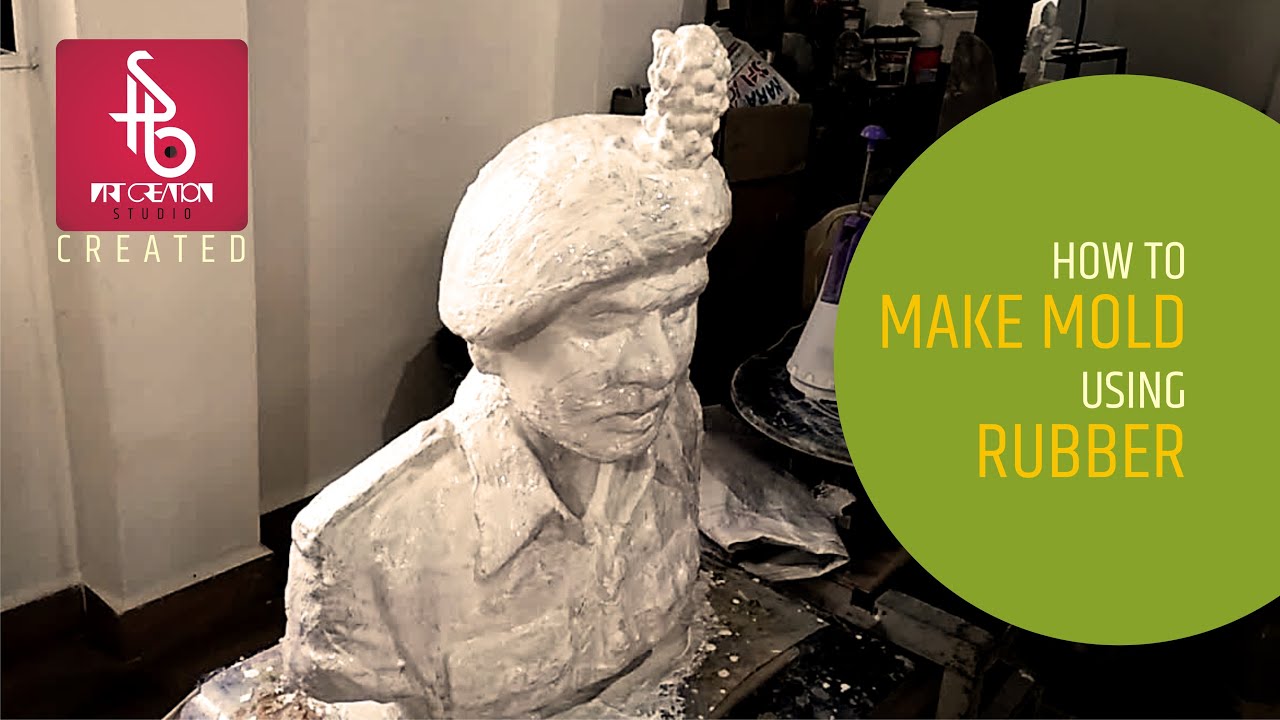 HOW TO MAKE MOLD USING LATEX RUBBER (Part 2)