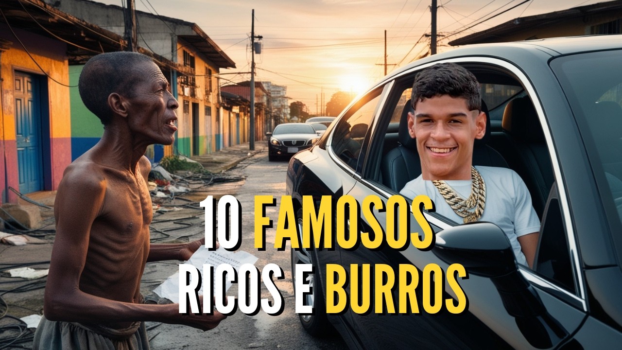 10 FAMOSOS BURROS E MILONÁRIOS | Você Também Pode Ficar Rico!