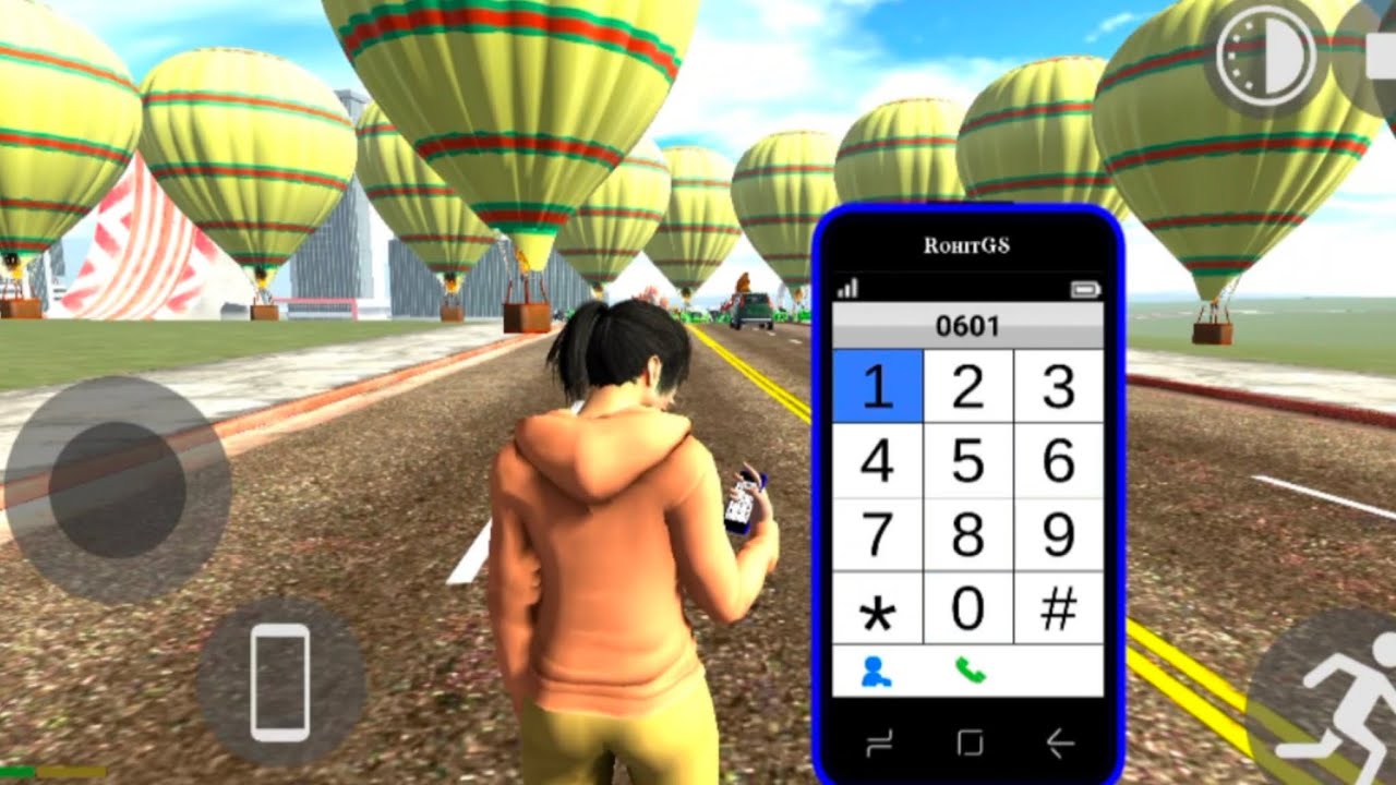 Indian bike driving 3D flying hot air balloon #indianbikedriving3d 