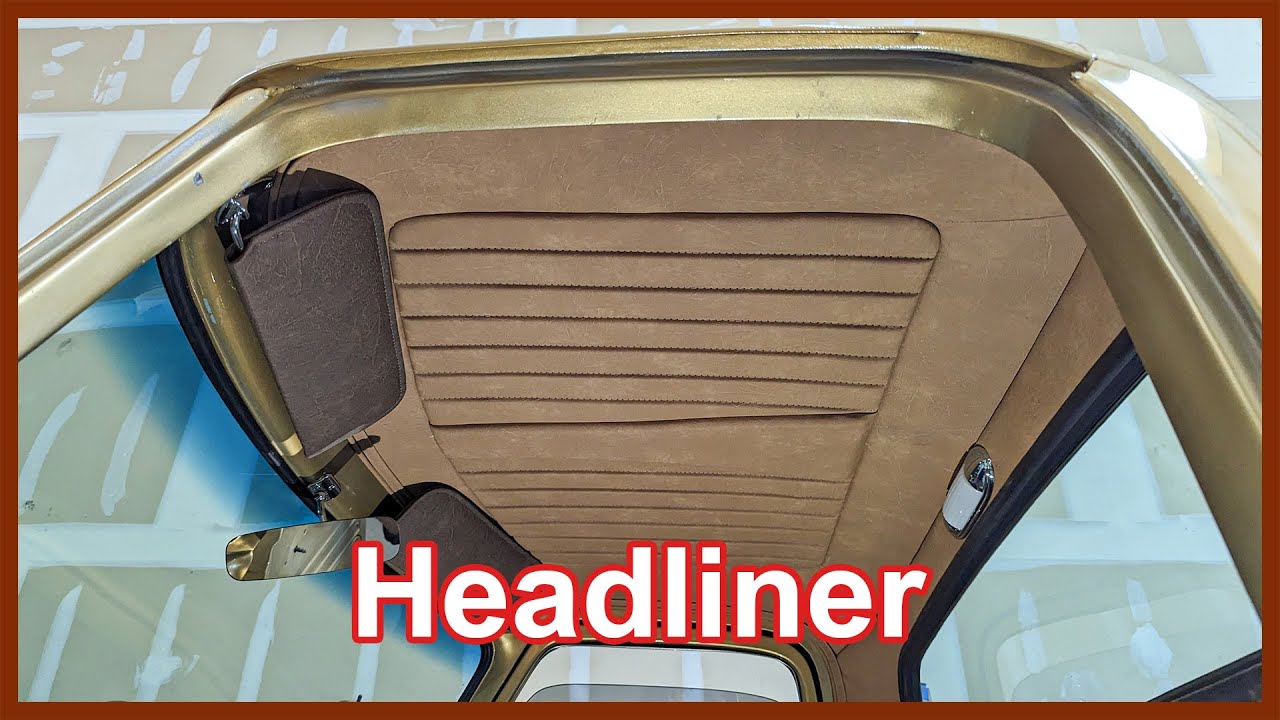 Обивка потолка классического автомобиля с нуля — Auto Upholstery